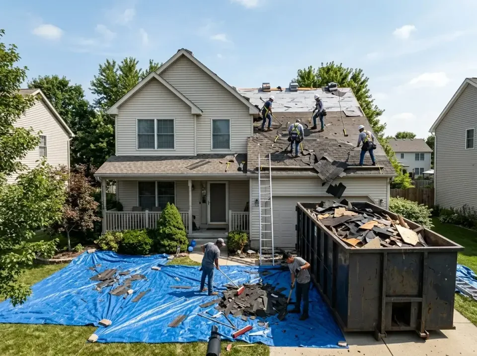 roof-replacement-debris-remova-004 — frequently asked questions, Cheapest Dumpster Rentals in Brooklyn Park, MD